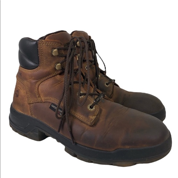 Wolverine Other - Wolverine Ramparts 6 Inch Waterproof Mens Work Boot W190019 USA Made Size 9M